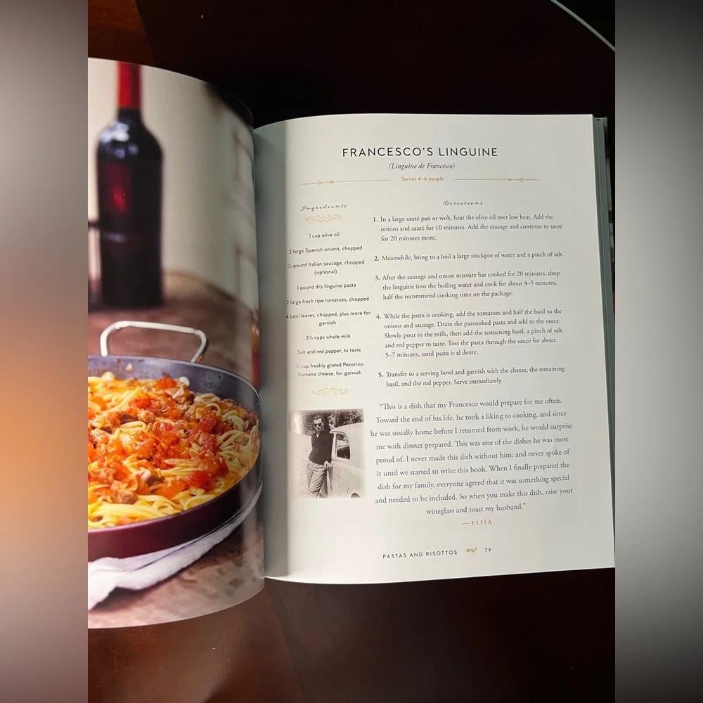 Italian Moms, A Cookbook by Elisa Constantini